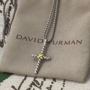 David Yurman Cross Necklace